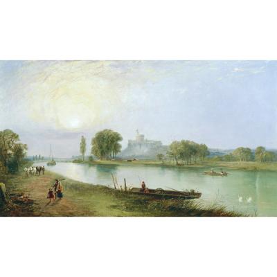 W. B. Pyne – Windsor Castle from the River